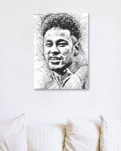 Neymar JR Pensketch - @Najib