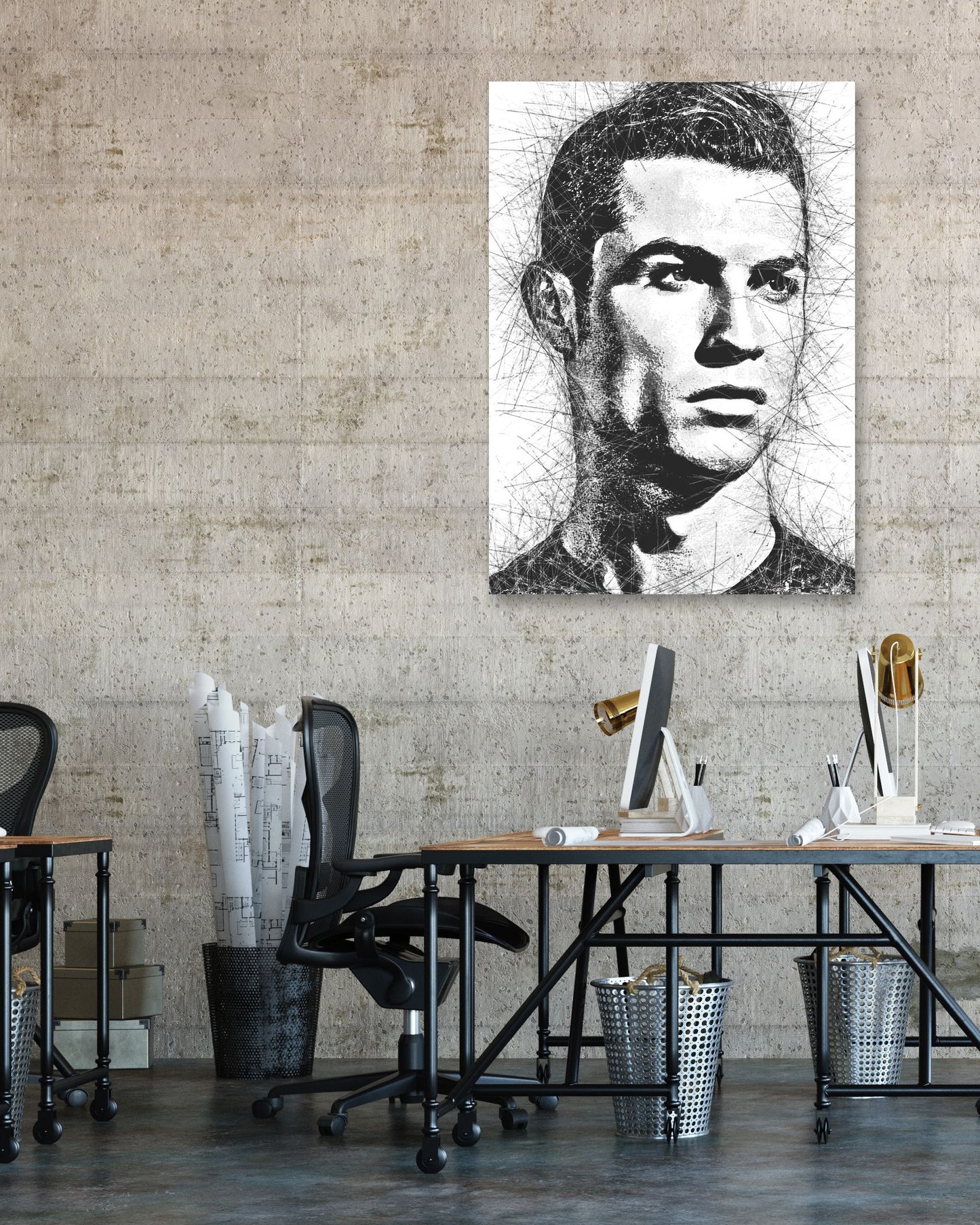 Cristiano Ronaldo Pensketch - @Najib