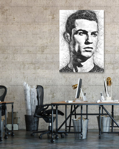 Cristiano Ronaldo Pensketch - @Najib