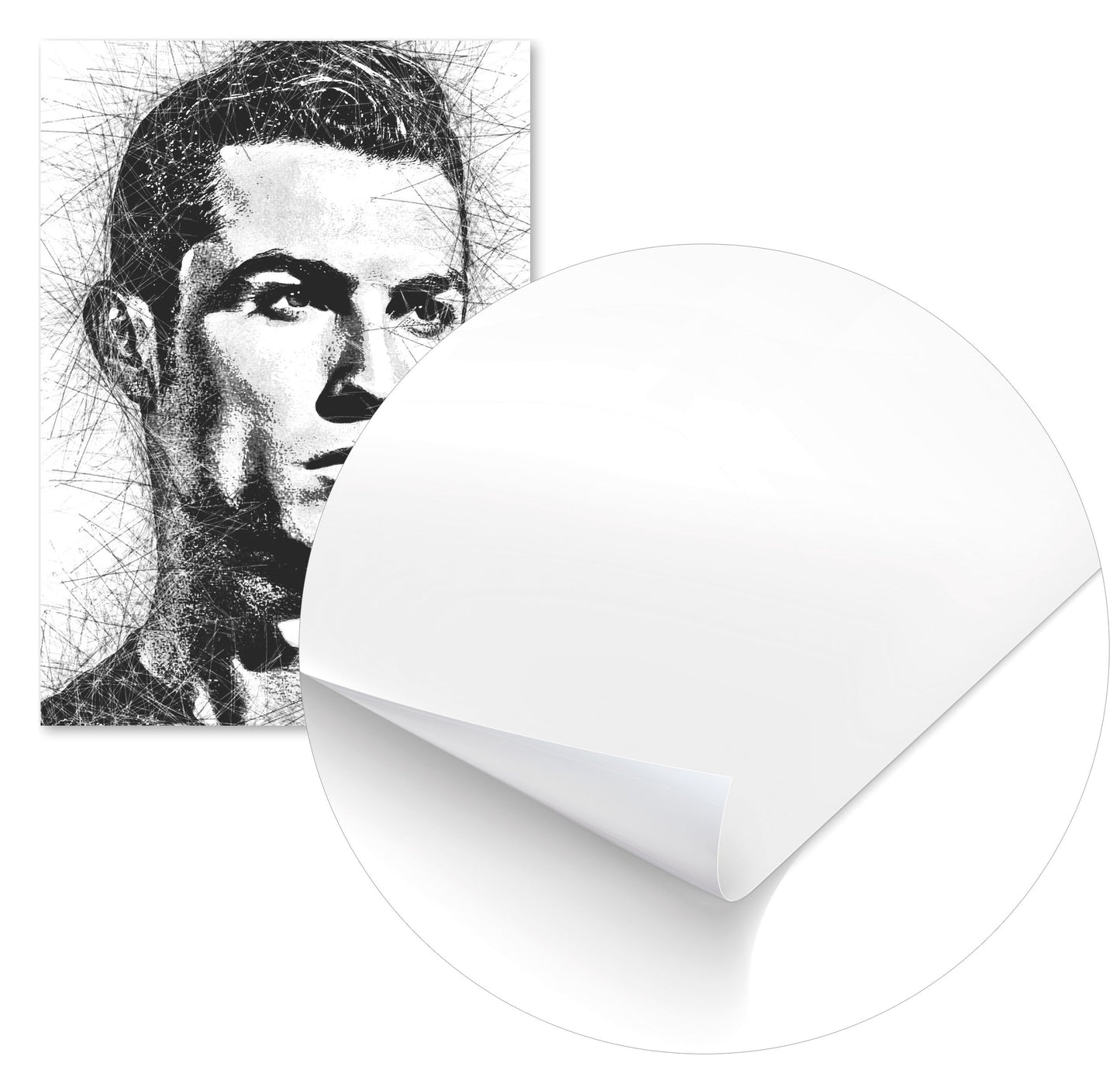 Cristiano Ronaldo Pensketch - @Najib