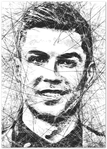 Cristiano Ronaldo Pensketch Ilustration - @Najib