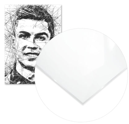 Cristiano Ronaldo Pensketch Ilustration - @Najib