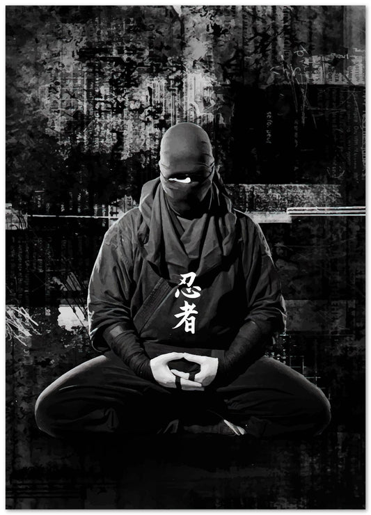 Ninja Noir sacred meditation - @SyanArt