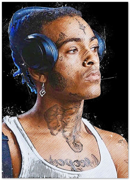 Xxxtentacion poster - @SanDee15