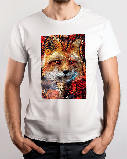 Sacred Fox Orange Forest - @SyanArt