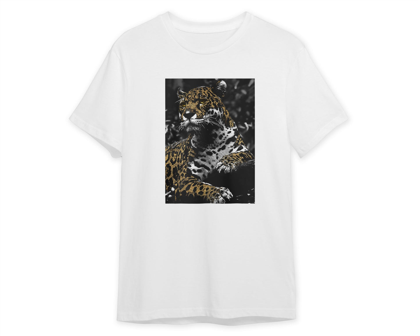 Golden Leopard majestic sacred animal - @SyanArt