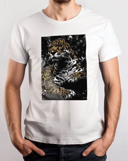 Golden Leopard majestic sacred animal - @SyanArt