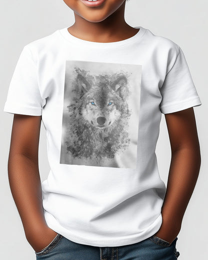 White Wolf Blue Eyes sacred - @SyanArt