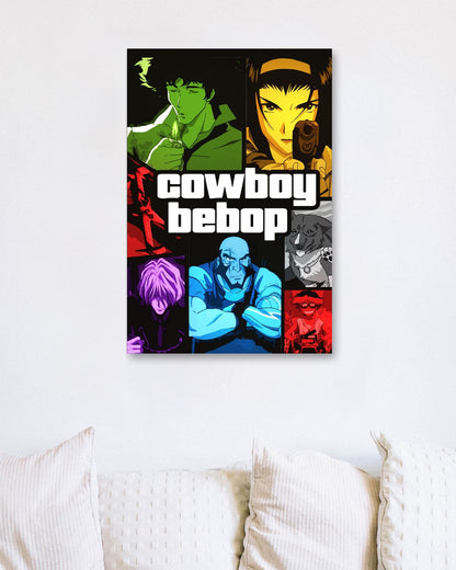 Cowboy Bebop GTA cover style - @SyanArt