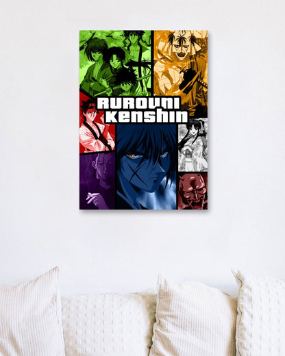 Rurouni Kenshin GTZ cover artwork - @SyanArt