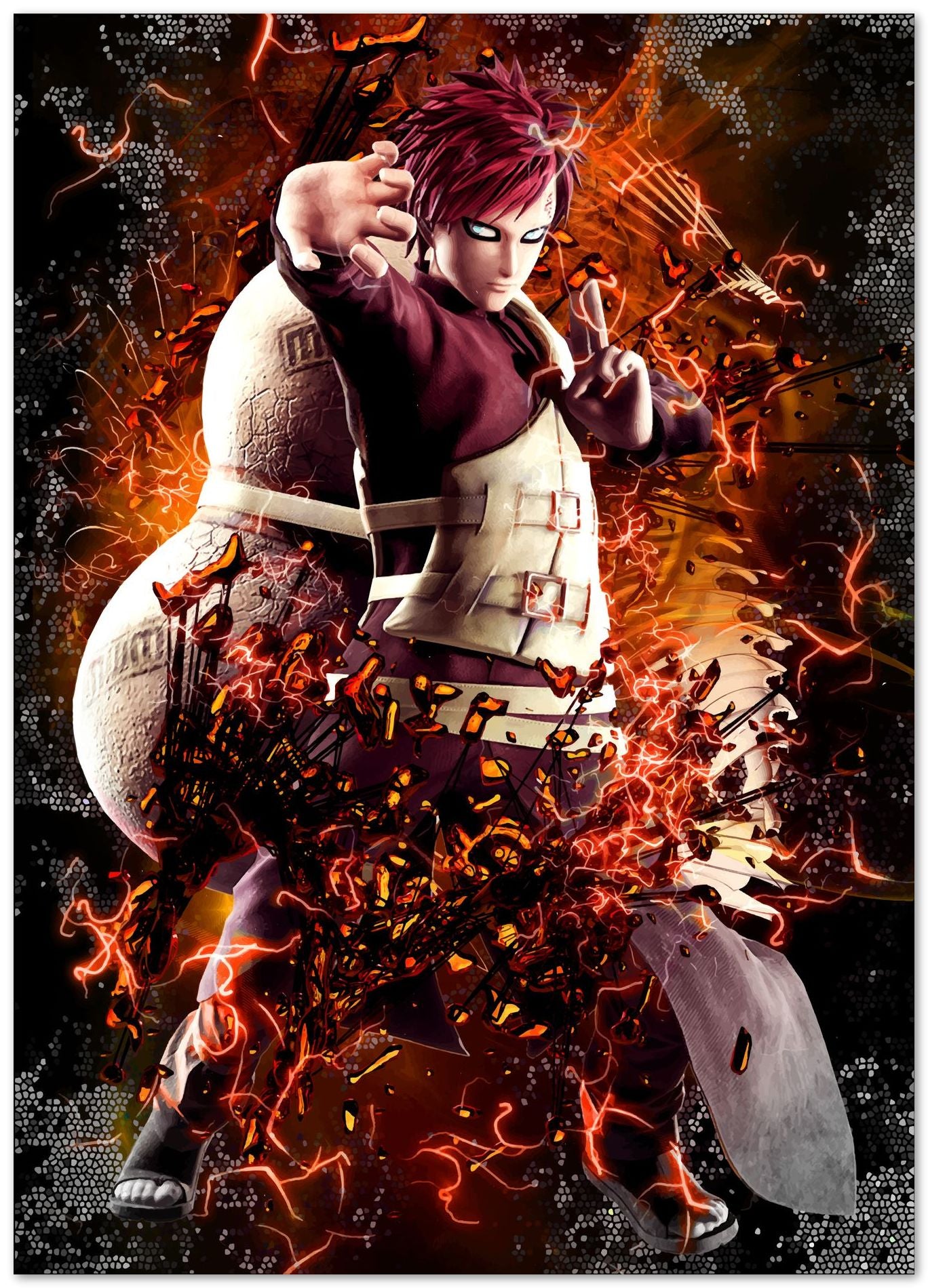 jump force gaara naruto warrior - @SyanArt