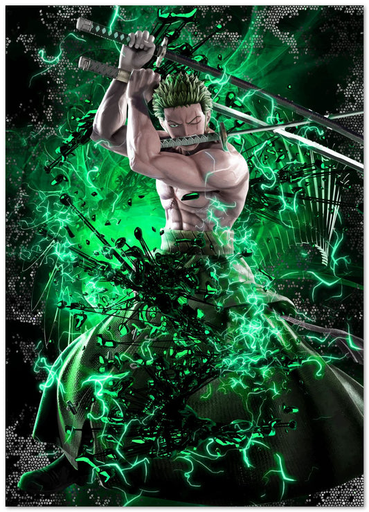 jump force one piece zoro warrior - @SyanArt