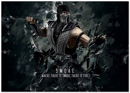 Mortal Kombat Ultimate Ninjas SMOKE - @SyanArt