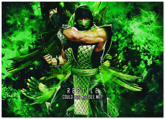 Mortal Kombat Ultimate Ninjas Reptile - @SyanArt