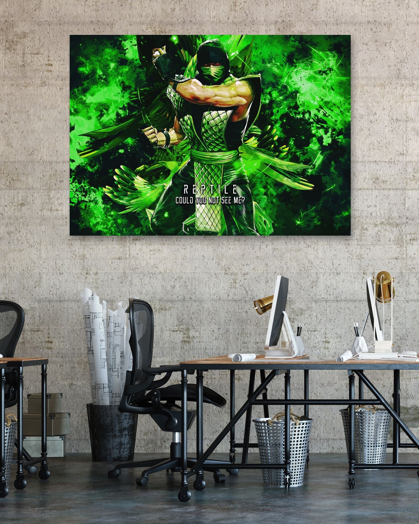 Mortal Kombat Ultimate Ninjas Reptile - @SyanArt