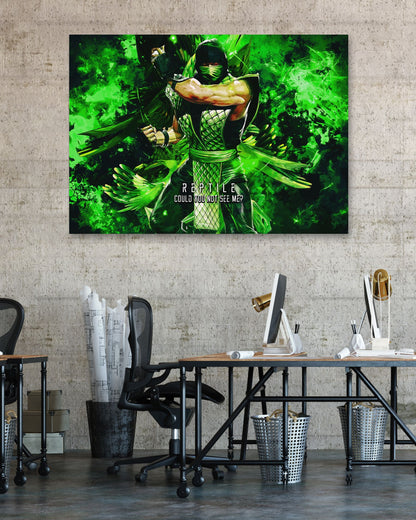 Mortal Kombat Ultimate Ninjas Reptile - @SyanArt