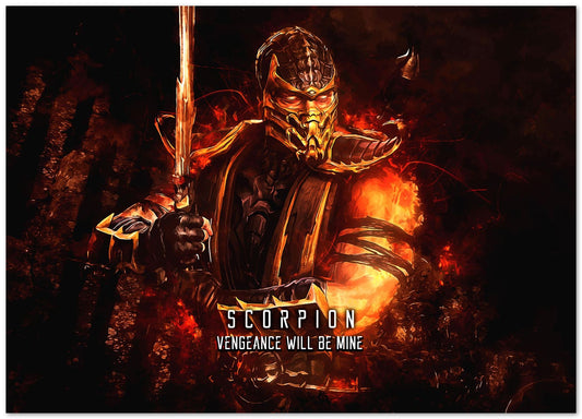 Mortal Kombat Ultimate Ninjas SCORPION - @SyanArt
