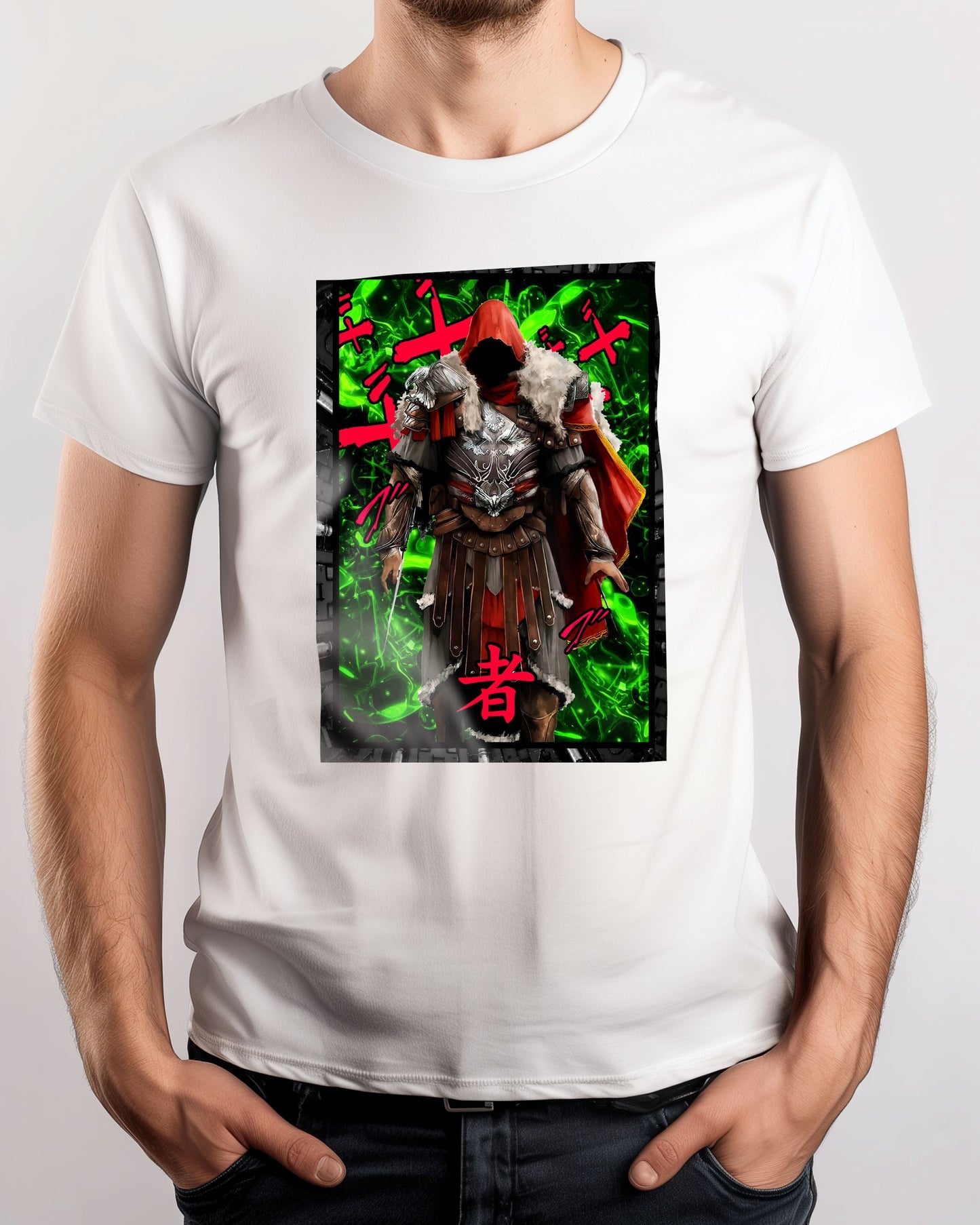 Assassin's Creed Brotherhood neon kanji - @SyanArt