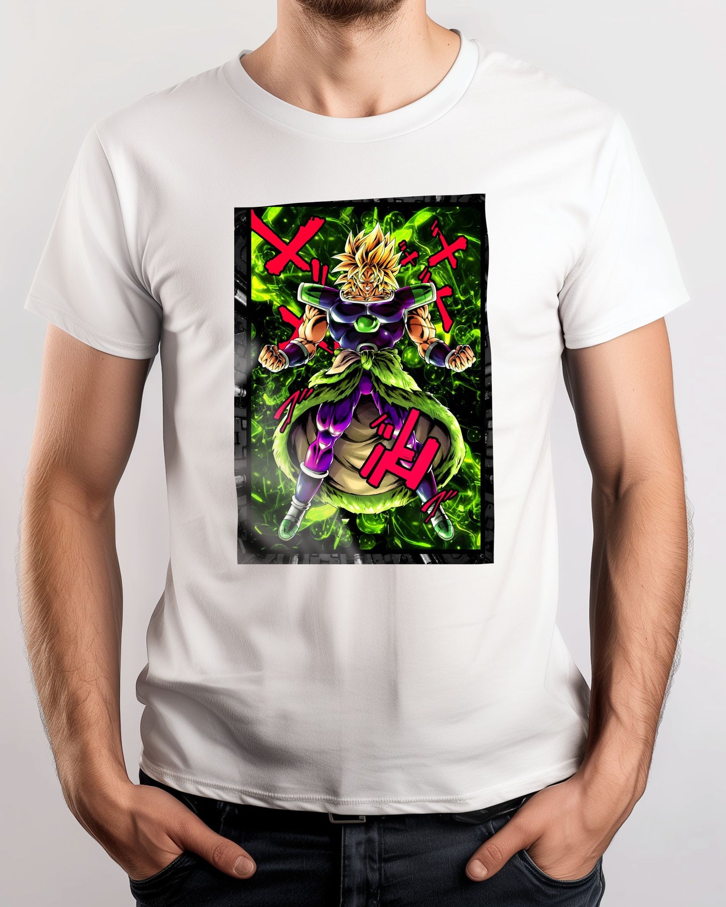 Legendary Broly super saiyan dbs neon kani - @SyanArt