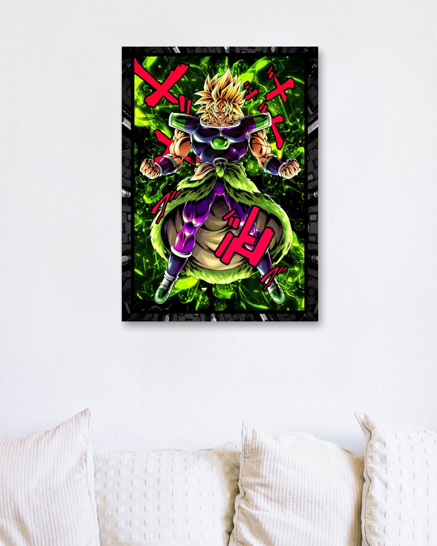 Legendary Broly super saiyan dbs neon kani - @SyanArt