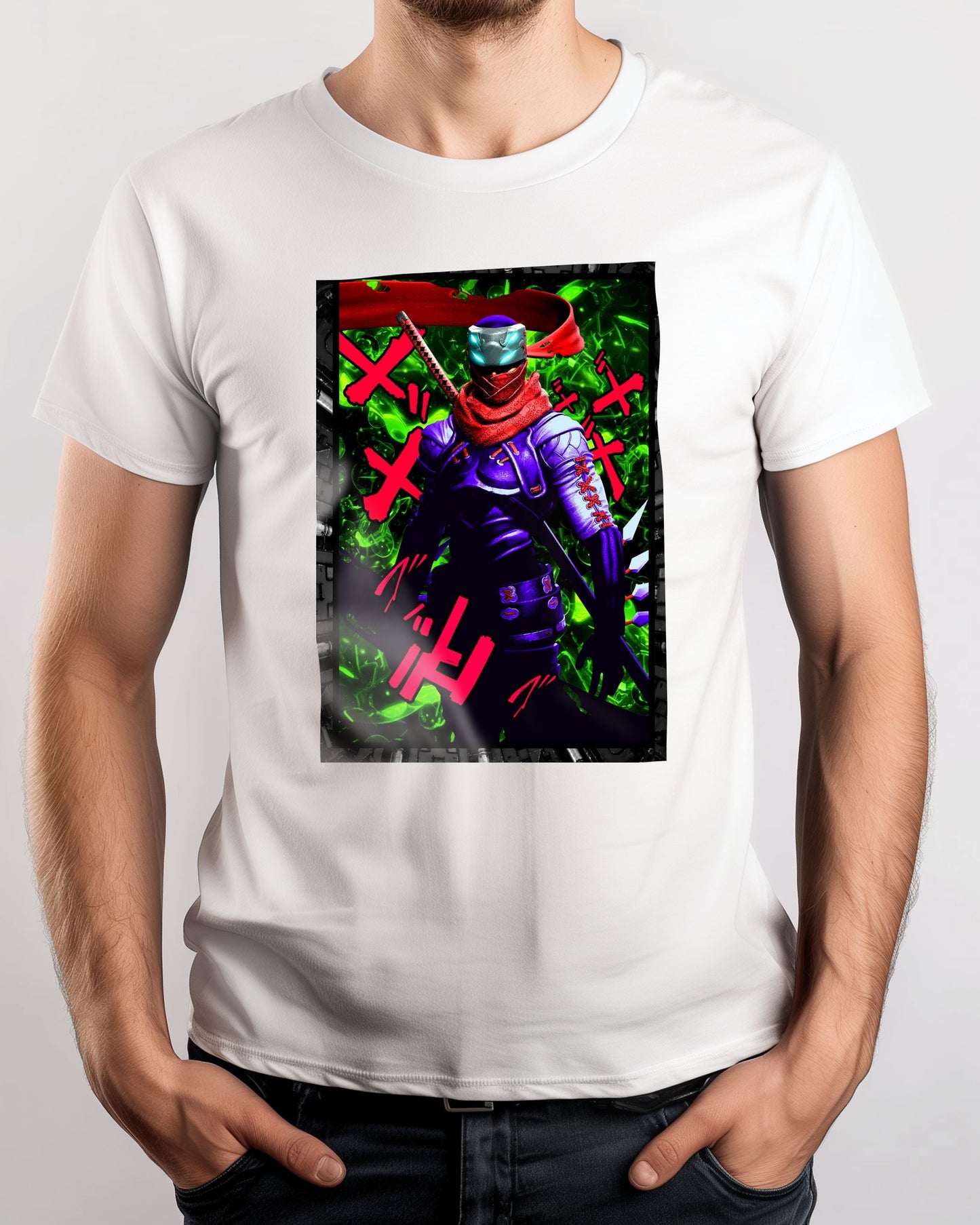 Shinobi hotsuma Neon Kanji - @SyanArt