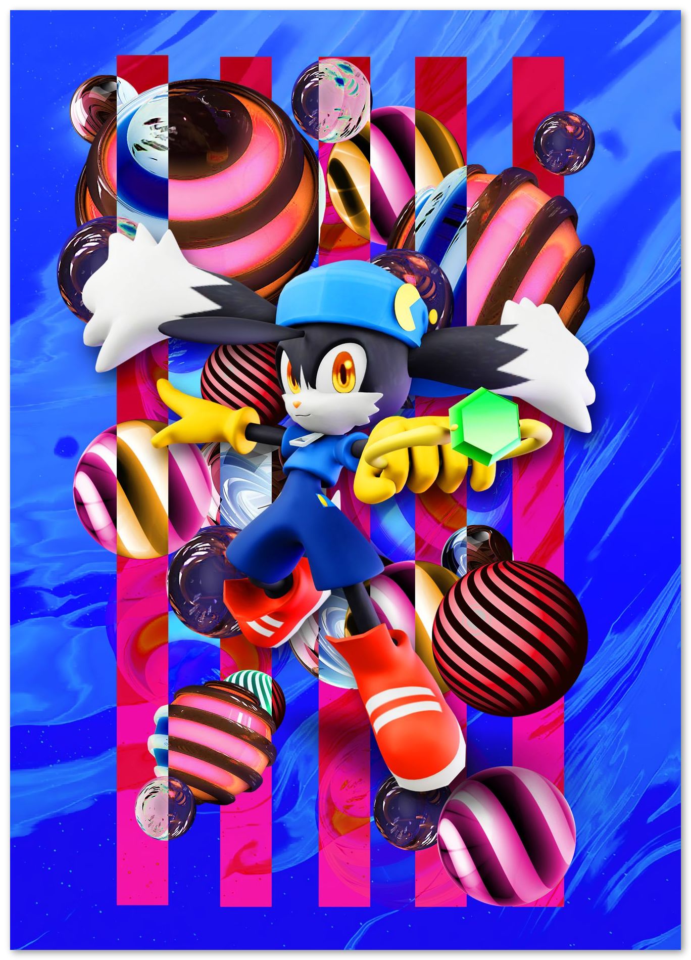 PS2 Classics Klonoa 2 - @SyanArt