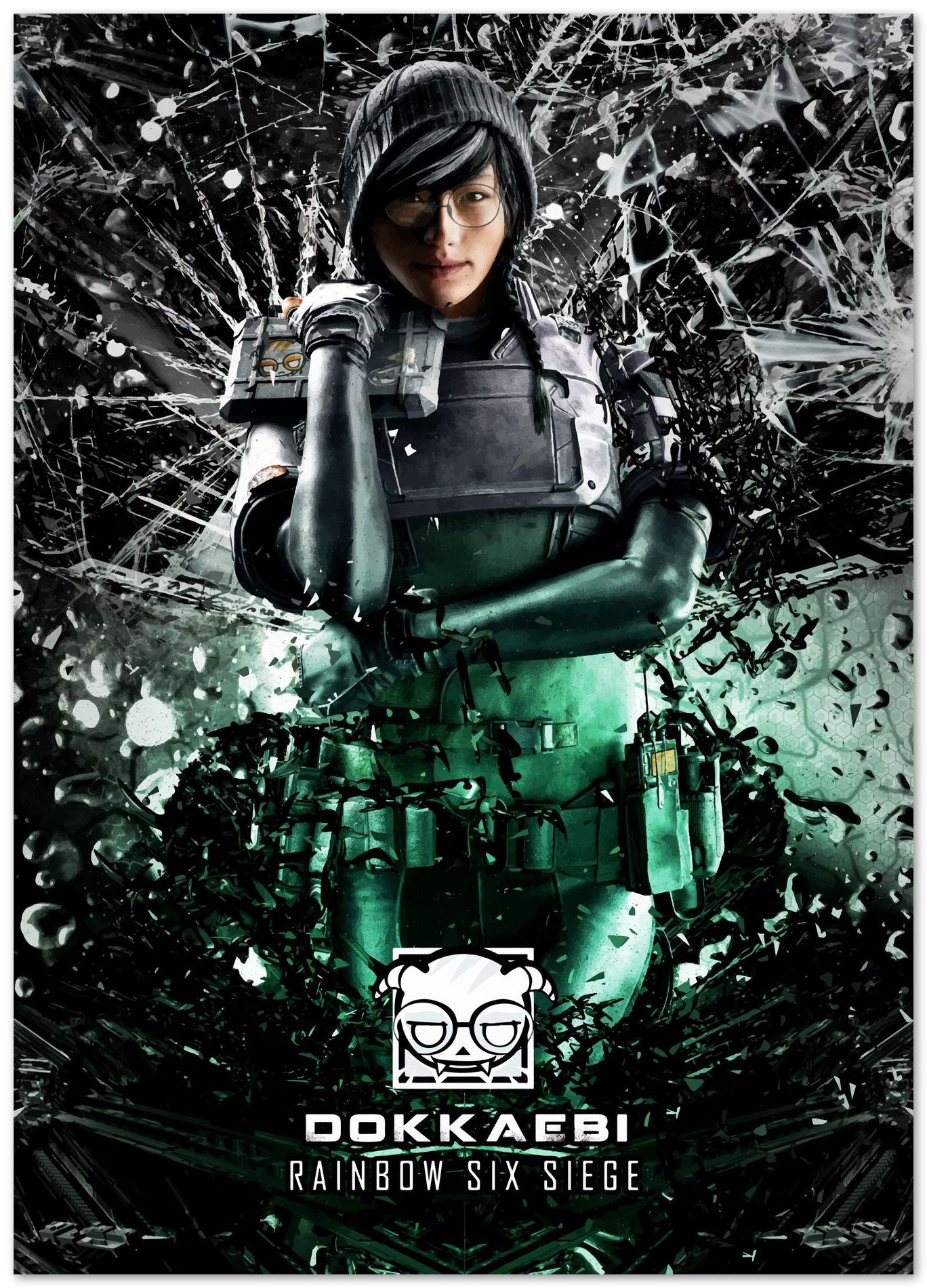 Rainbow Six Seige Dokkaebi agent - @SyanArt