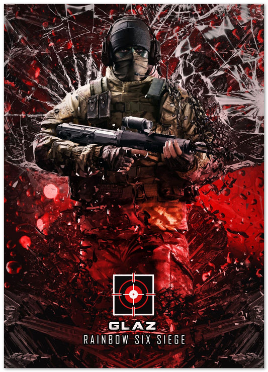 Rainbow Six Seige Glaz Agent - @SyanArt