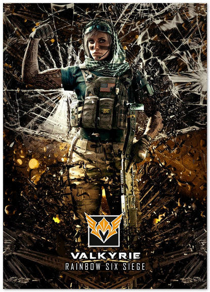 Rainbow Six Seige Valkyrie Agent - @SyanArt