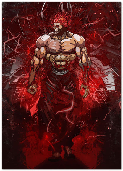 Baki yujiro hanma the king - @SyanArt