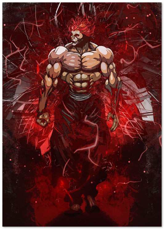 Baki yujiro hanma the king - @SyanArt