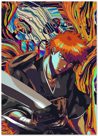 Ichigo Shinigami vector abstract - @SyanArt