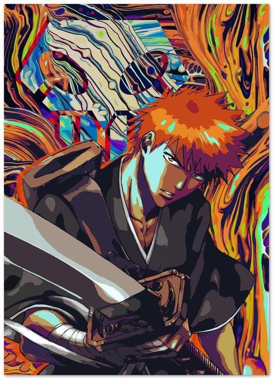 Ichigo Shinigami vector abstract - @SyanArt