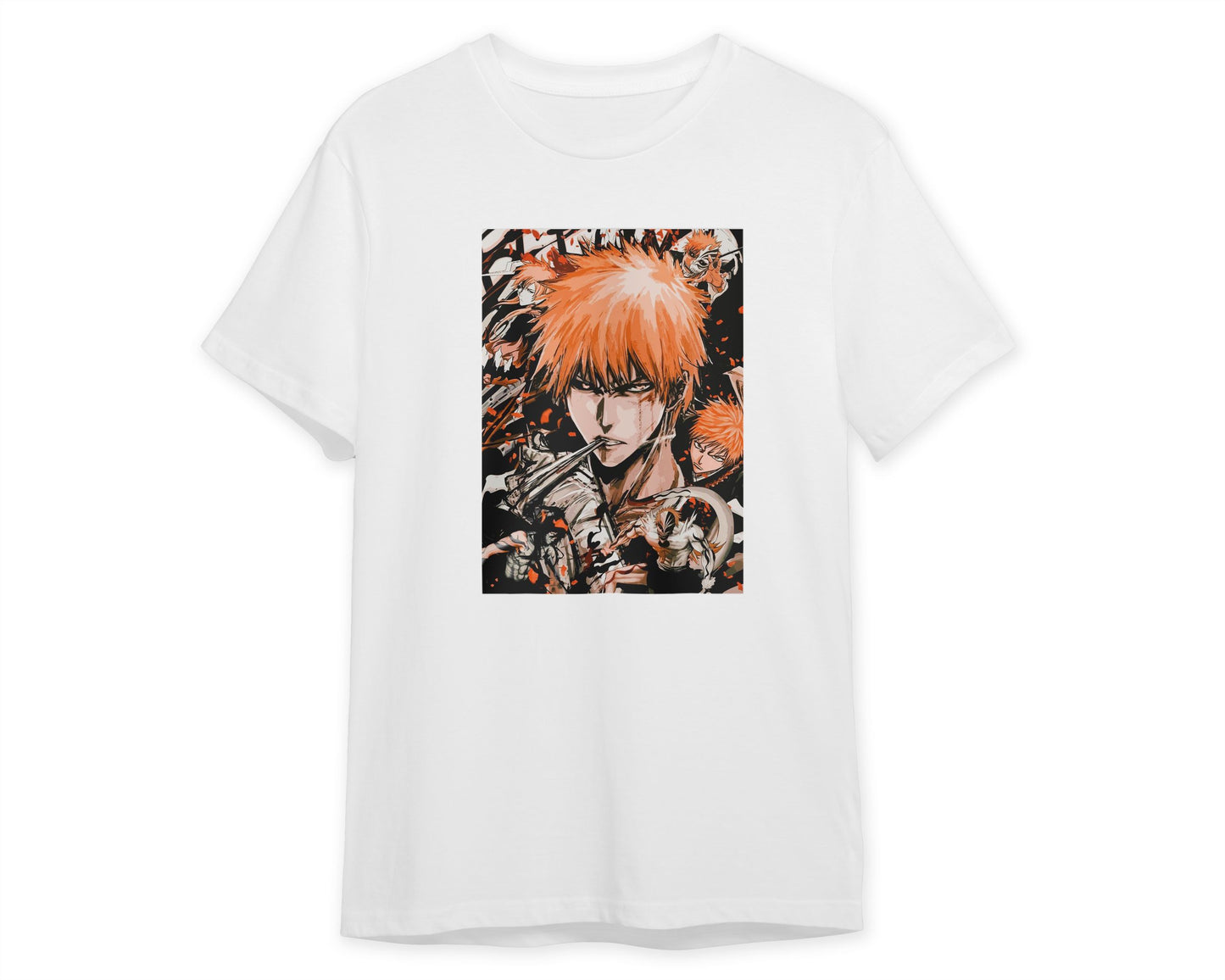 bleach ichigo orange vector collage - @SyanArt