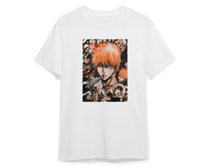 bleach ichigo orange vector collage - @SyanArt