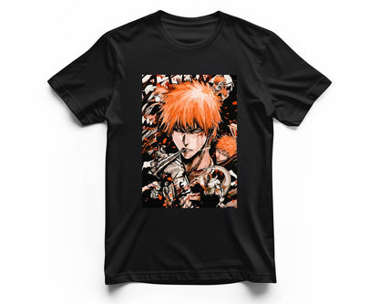 bleach ichigo orange vector collage - @SyanArt