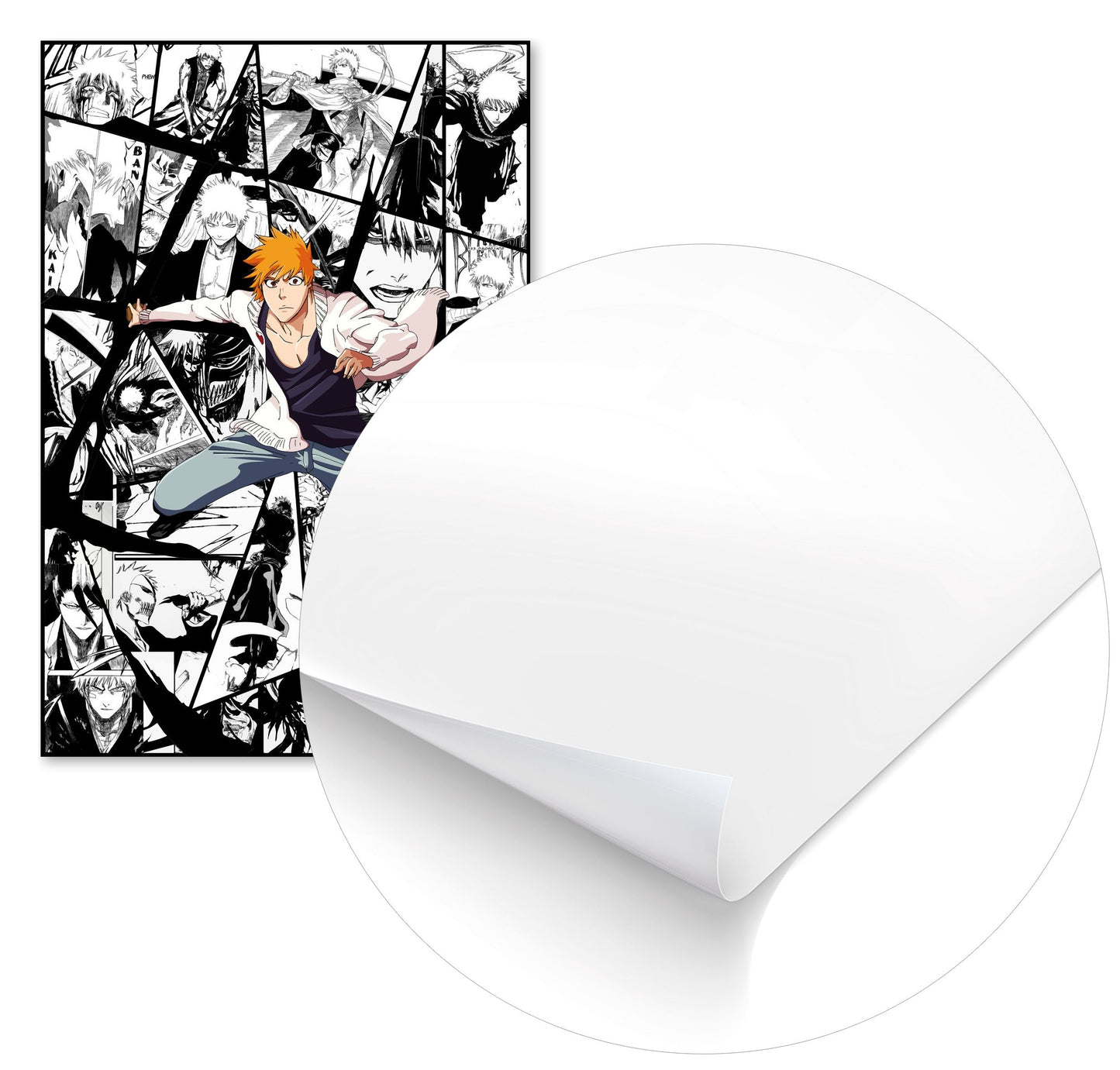 bleach manga vector full bring ichigo - @SyanArt