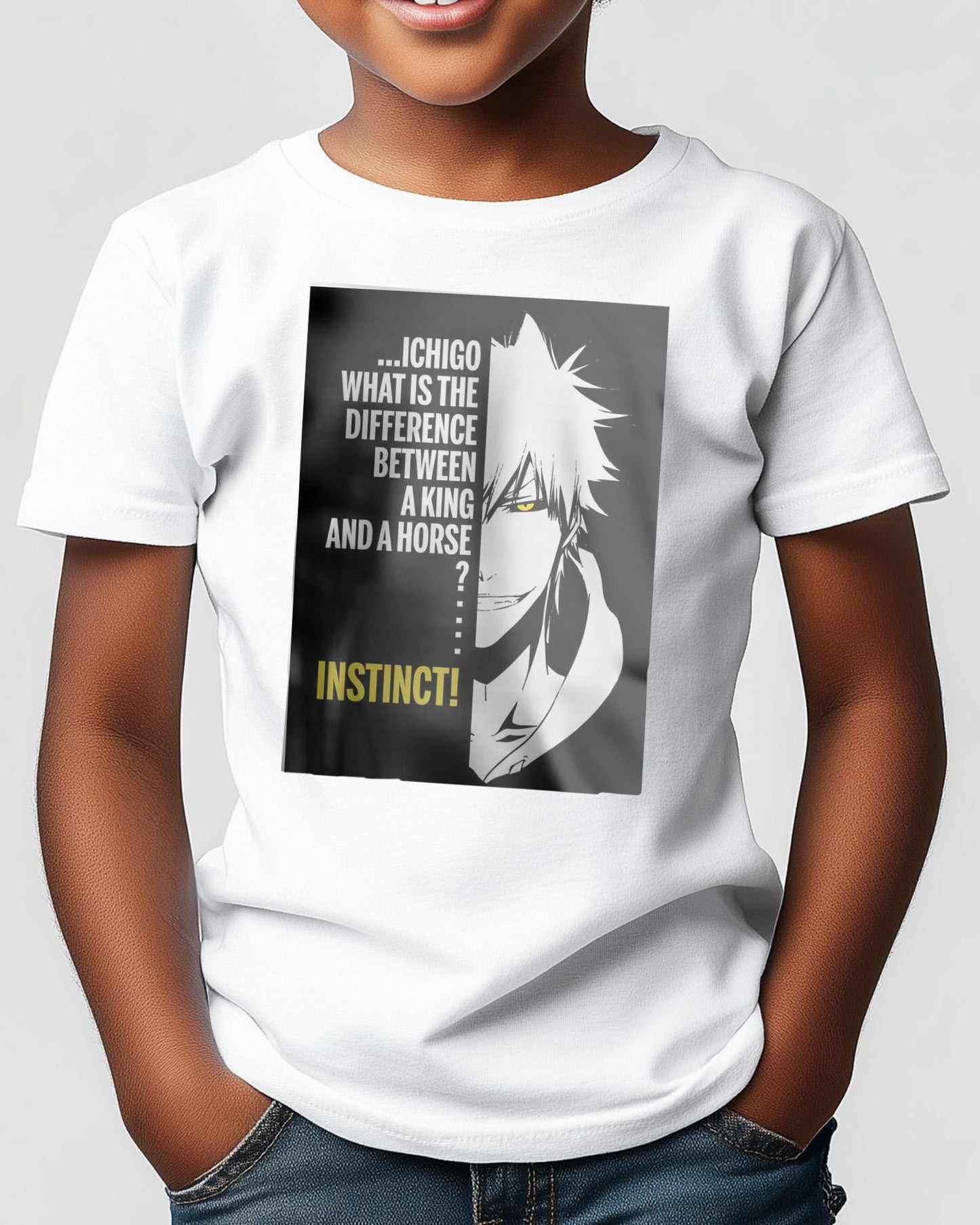 bleach white ichigo king quote - @SyanArt