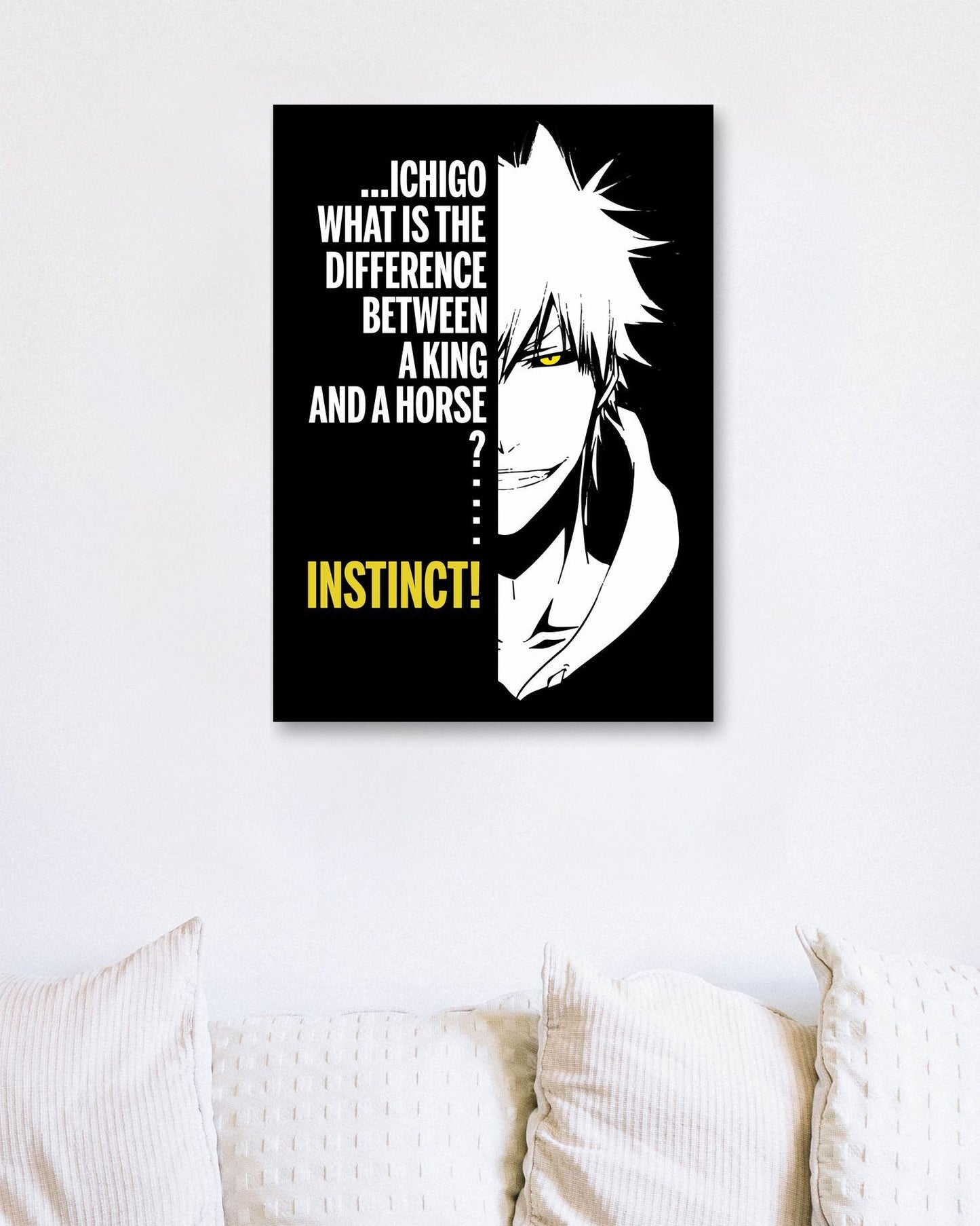 bleach white ichigo king quote - @SyanArt