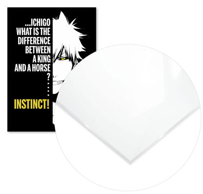 bleach white ichigo king quote - @SyanArt