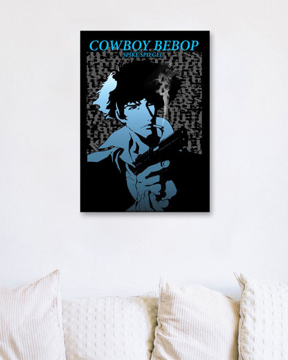 cowboy bebop blue spike - @SyanArt