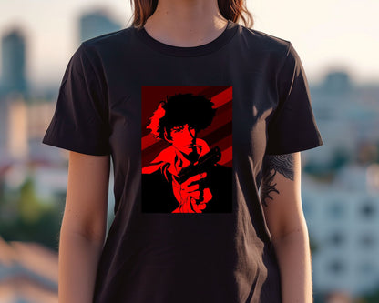 cowboy bebop red vector classic retro - @SyanArt