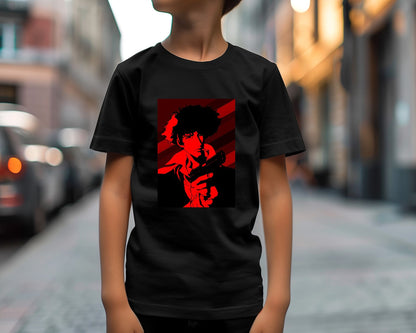 cowboy bebop red vector classic retro - @SyanArt