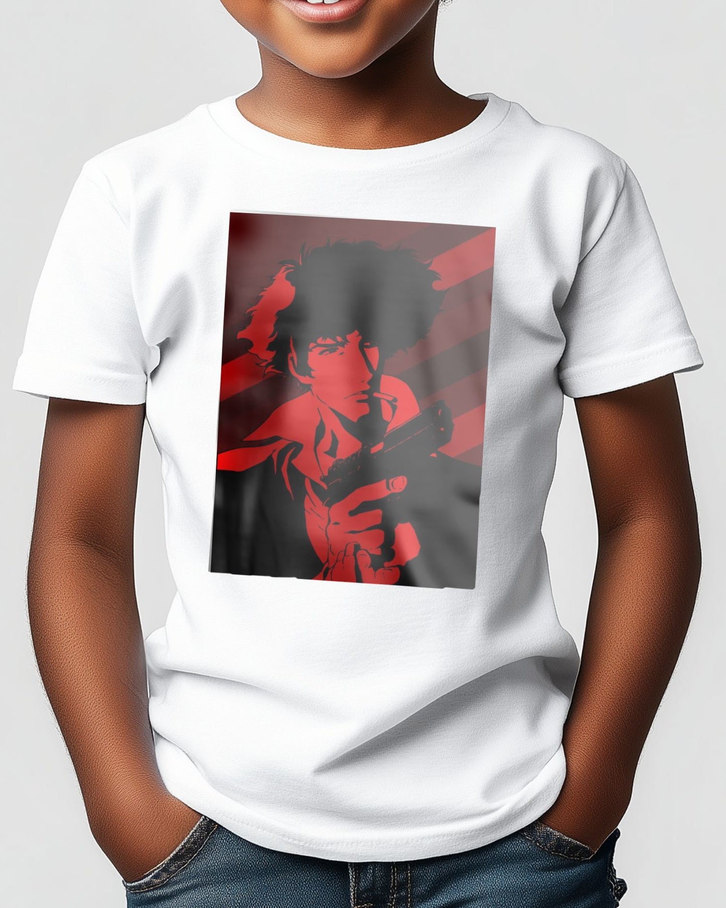 cowboy bebop red vector classic retro - @SyanArt