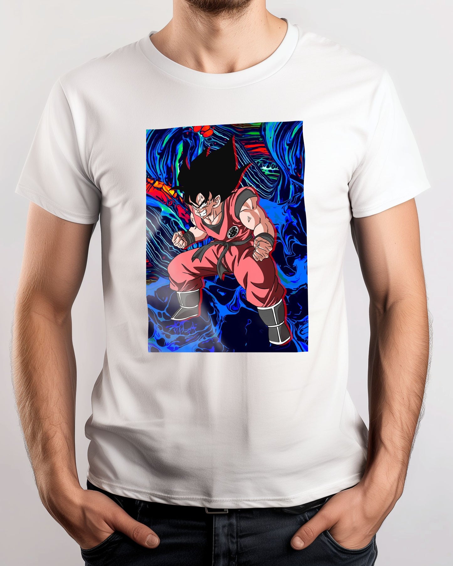 Dragon Ball Z goku abstract power up vector - @SyanArt