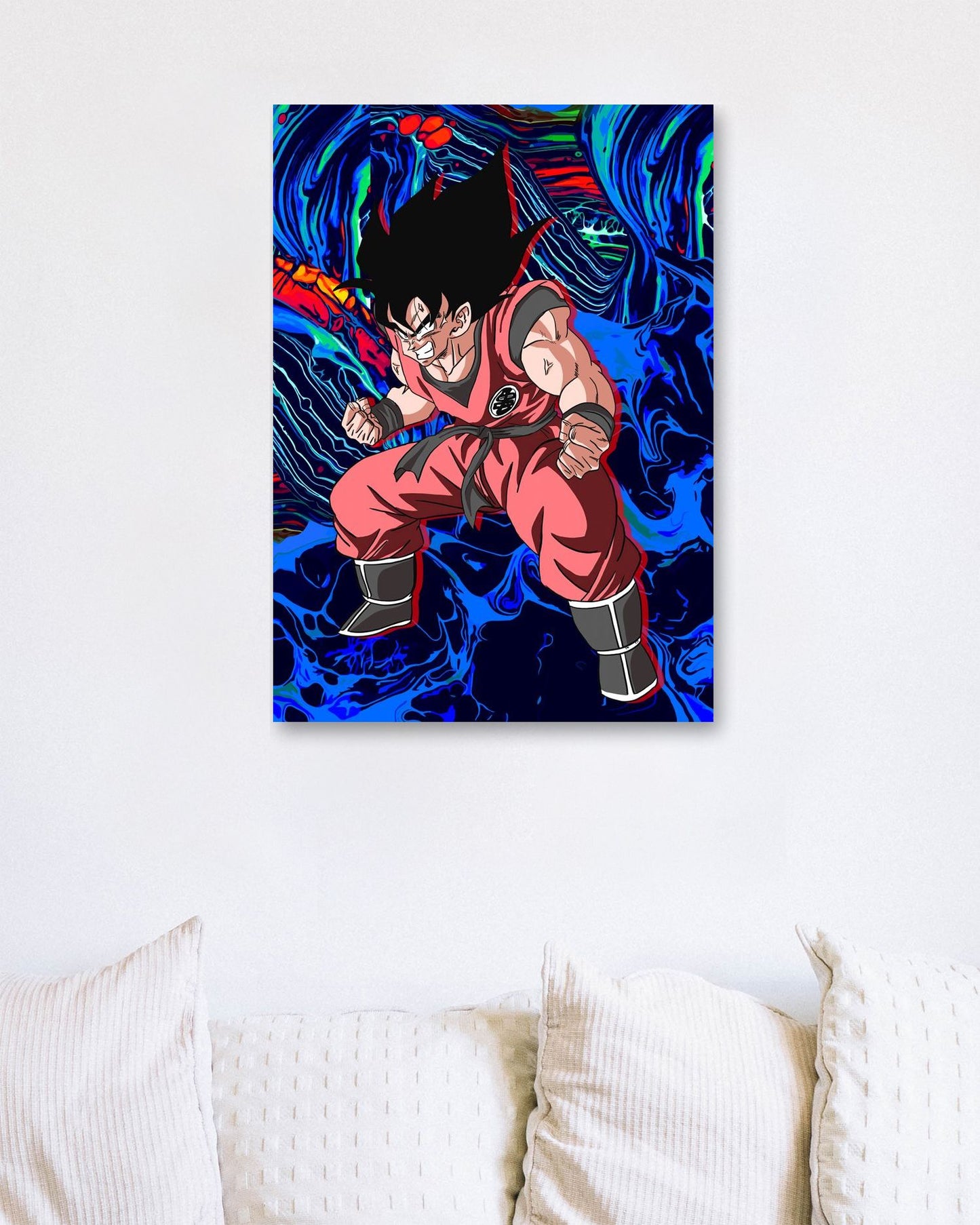 Dragon Ball Z goku abstract power up vector - @SyanArt