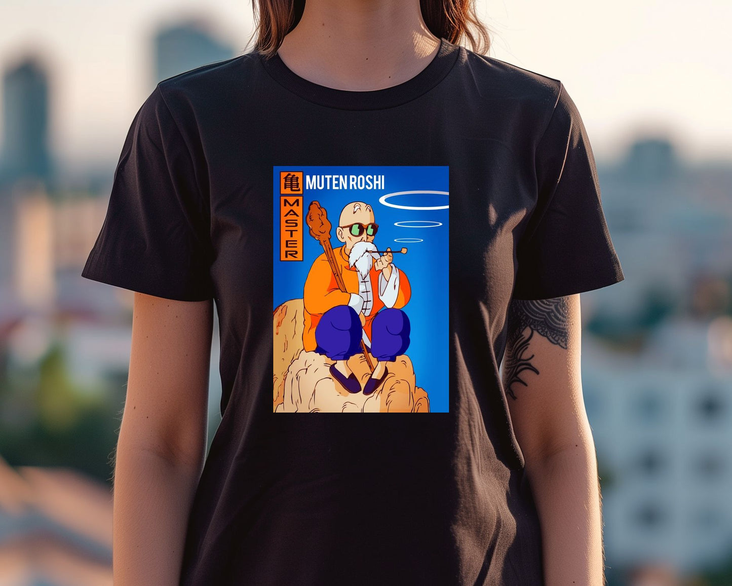 DBZ Master Muten Roshi Artwork - @SyanArt