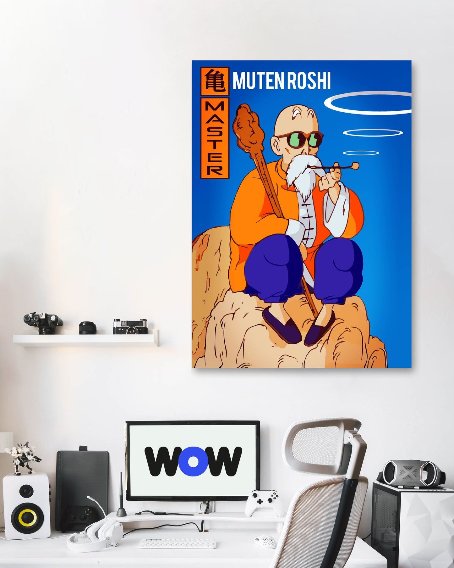 DBZ Master Muten Roshi Artwork - @SyanArt