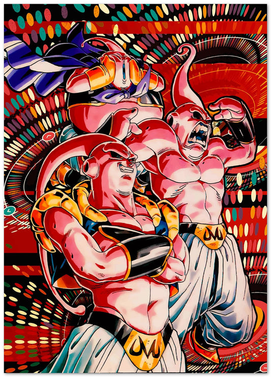 DBZ ultimate majin buu forms - @SyanArt