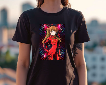 Evangelion Eva Asuka neon Pilot anime - @SyanArt